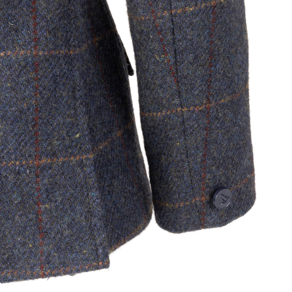 Shires Aubrion Saratoga Children's Jacket #colour_juniper-navy-check