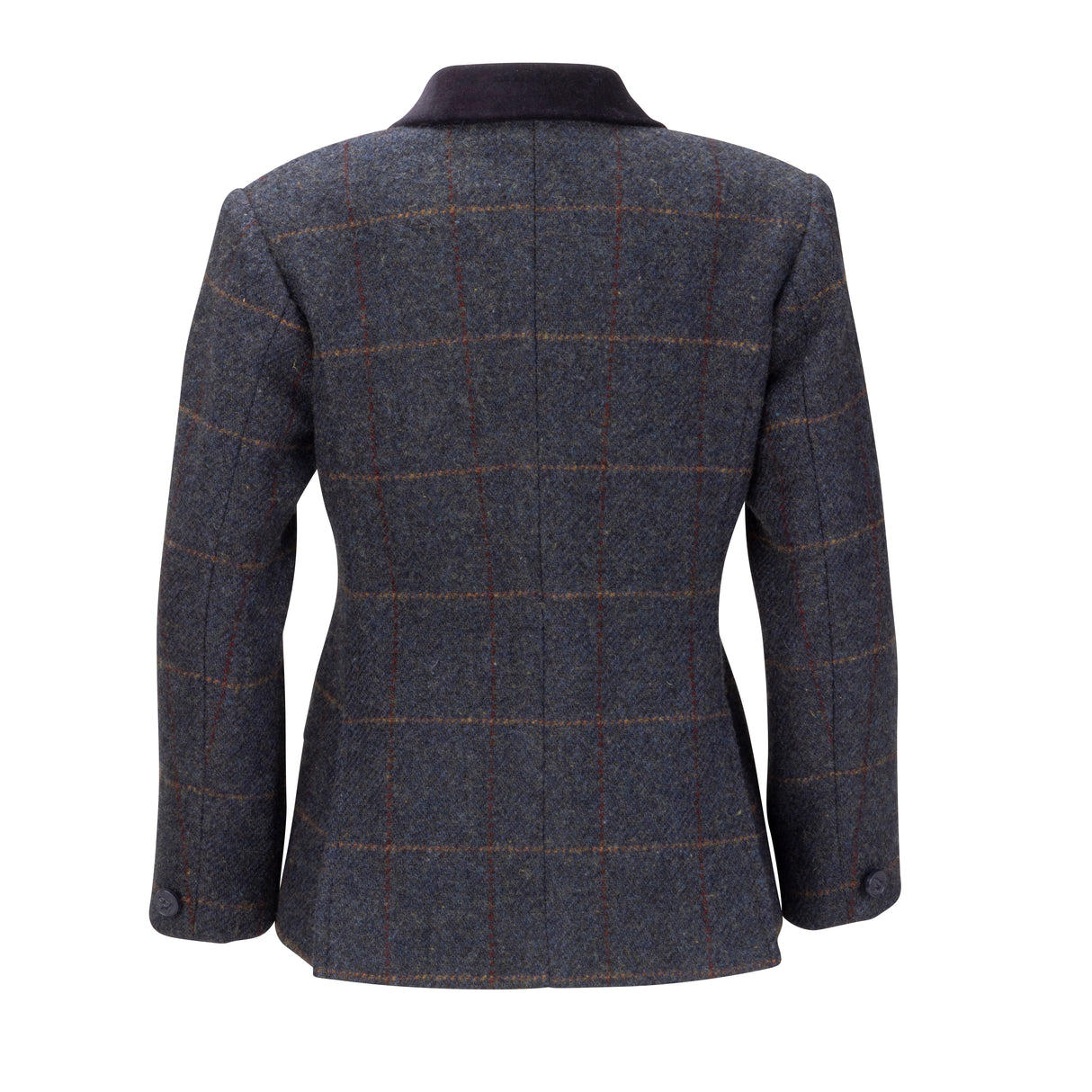 Shires Aubrion Saratoga Children's Jacket #colour_juniper-navy-check