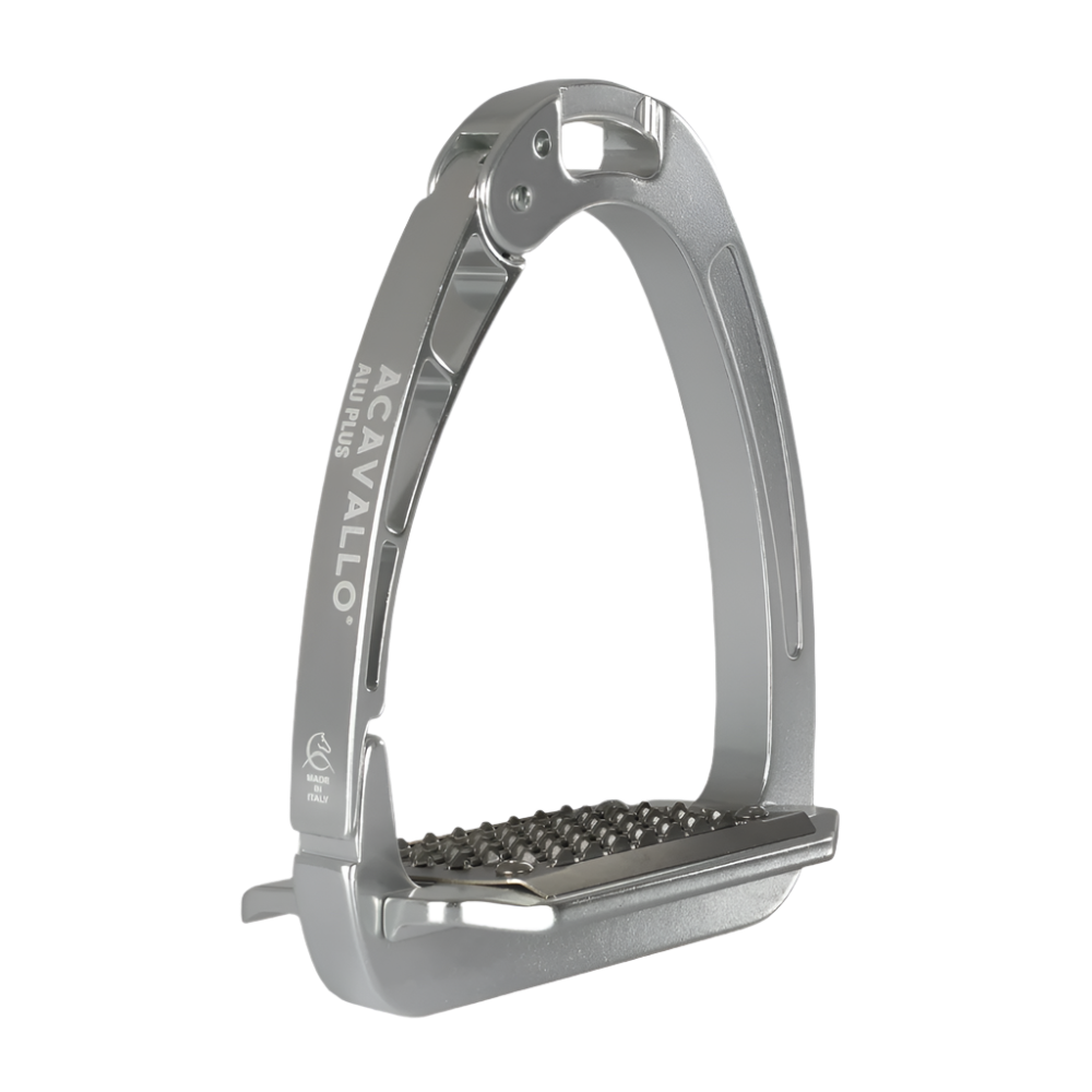 Acavallo Arena Aluplus Stirrup #colour_aluminium