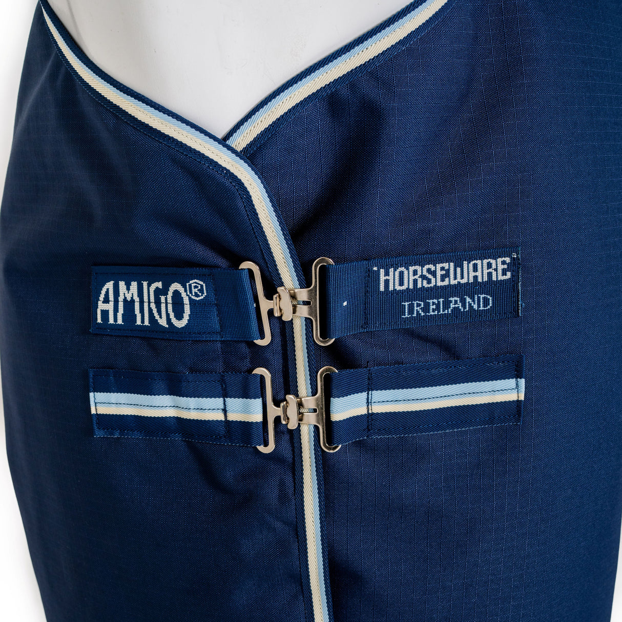 Horseware Ireland Amigo Ripstop 900D 50g Pony Turnout Rug #colour_witney-navy