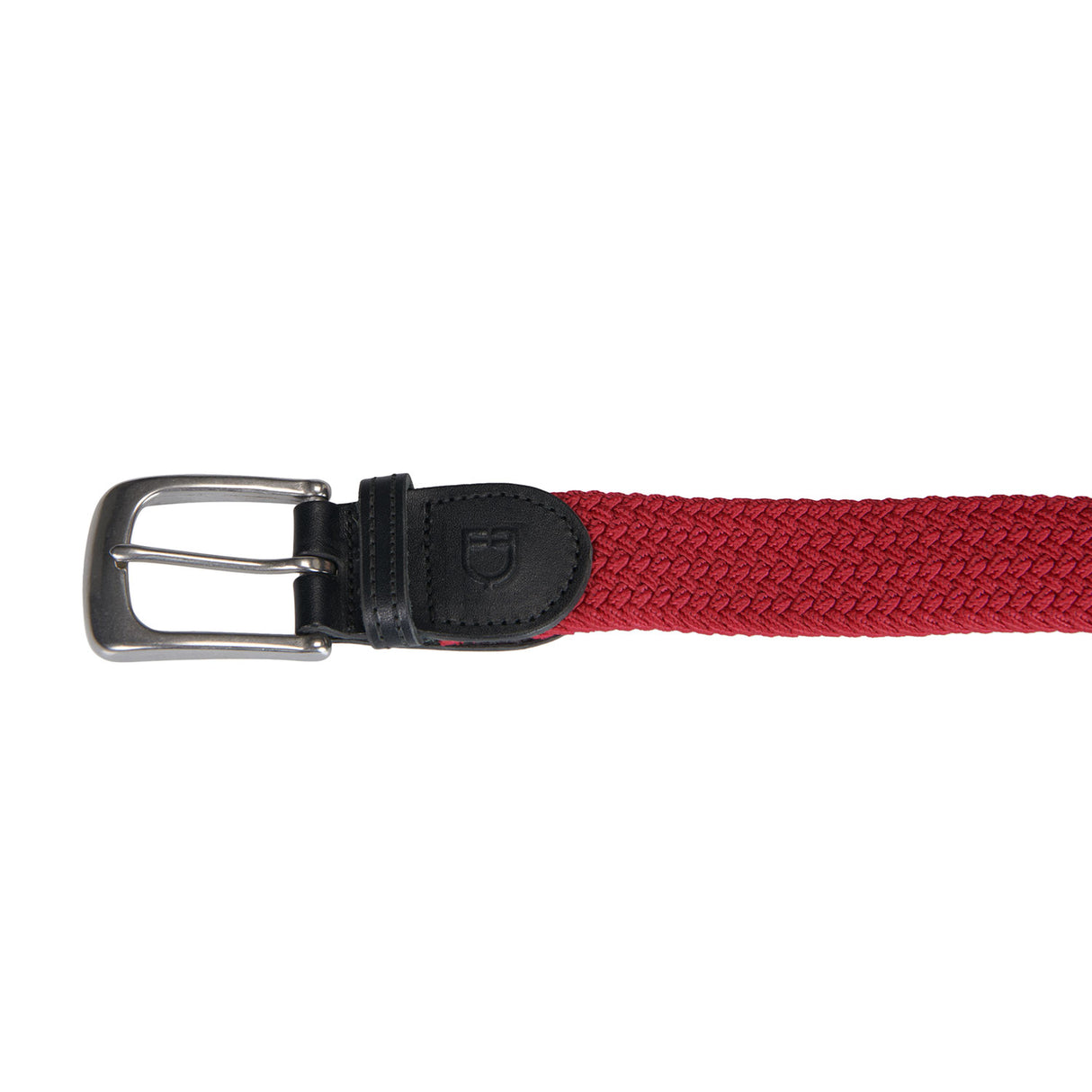 Equestro Elasticized Kids Belt Crossed Pattern
