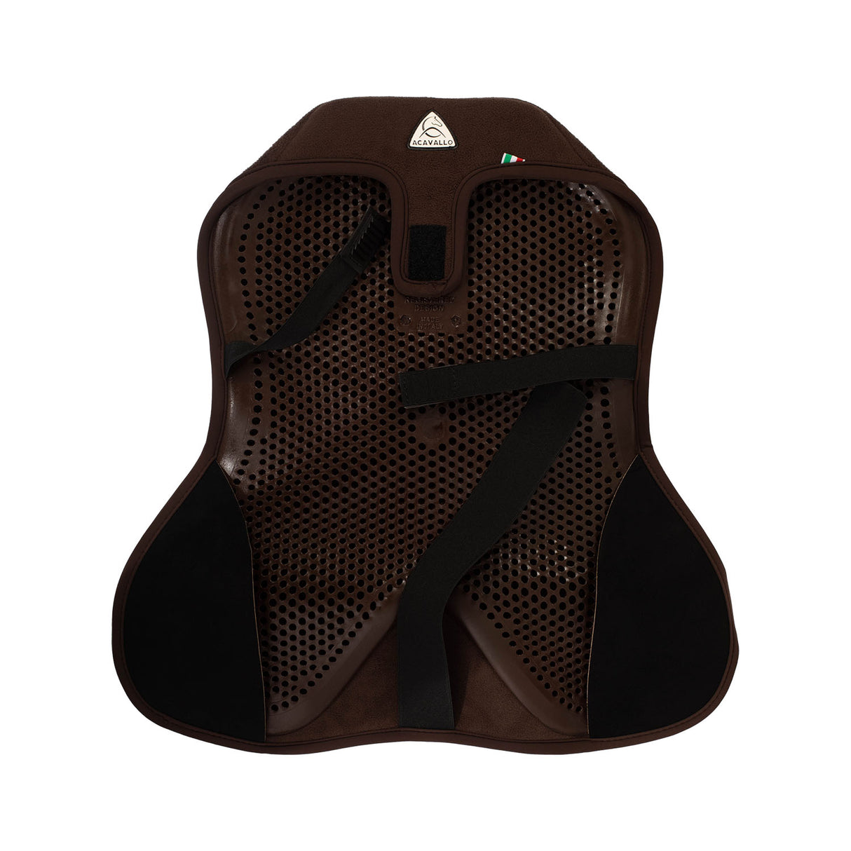 Acavallo Pony Standard Seat Saver Jumping Classic Gel-In Dri-Lex #colour_brown