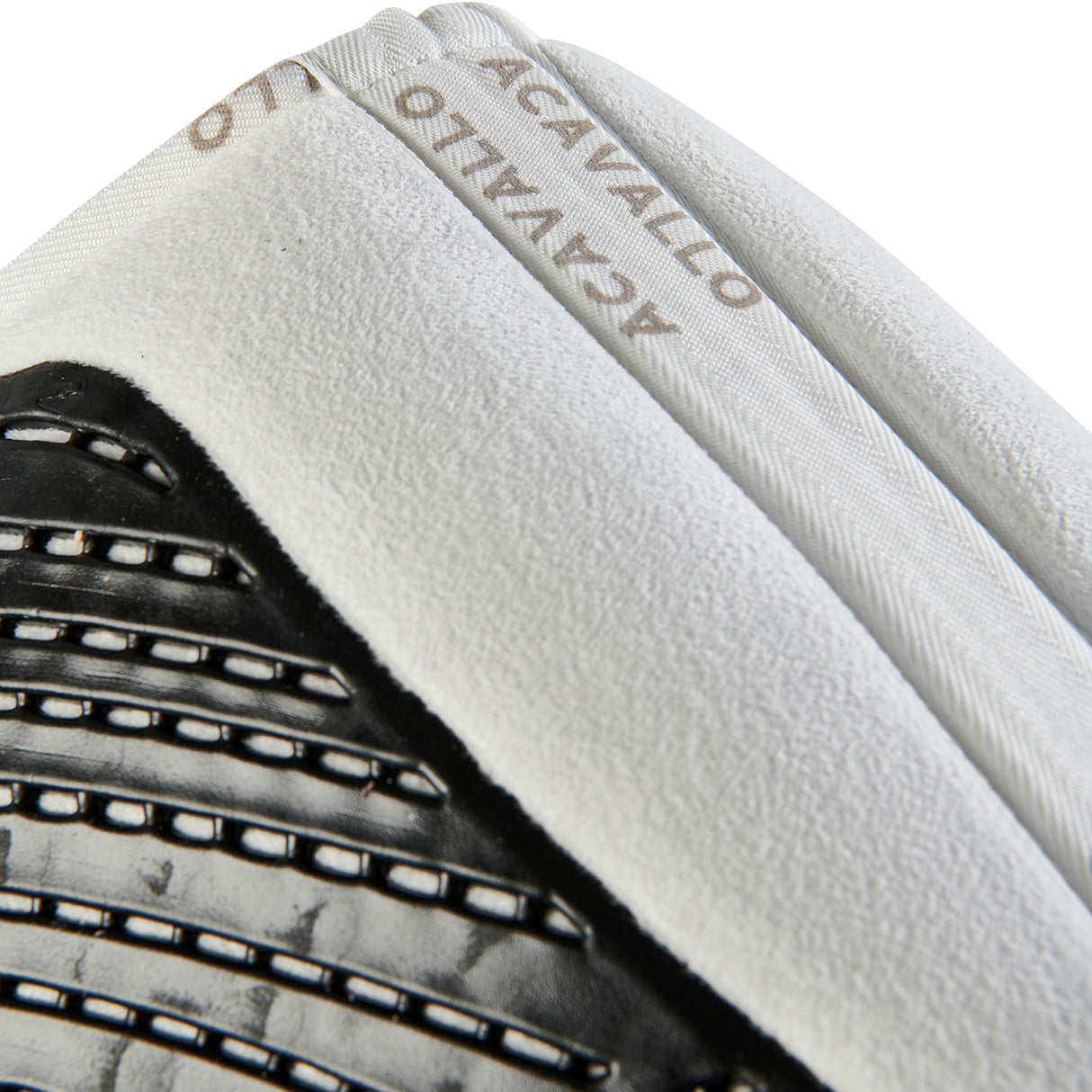 Acavallo Pad Mf Hps Cw-Cs Suede Gel Grip Flat #colour_white