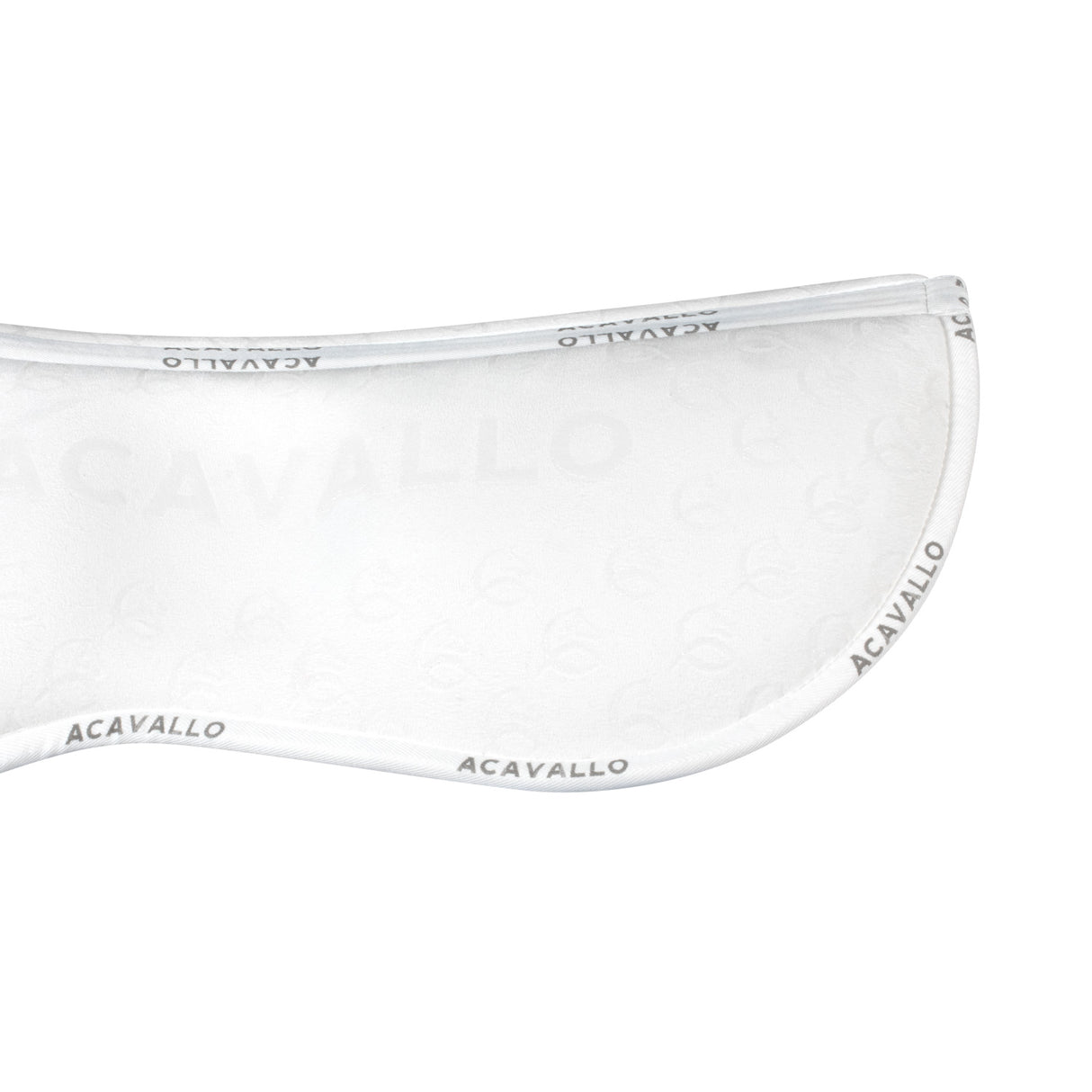 Acavallo Pad MF DS SW-3DS Suede Silicone Grip Flat #colour_white