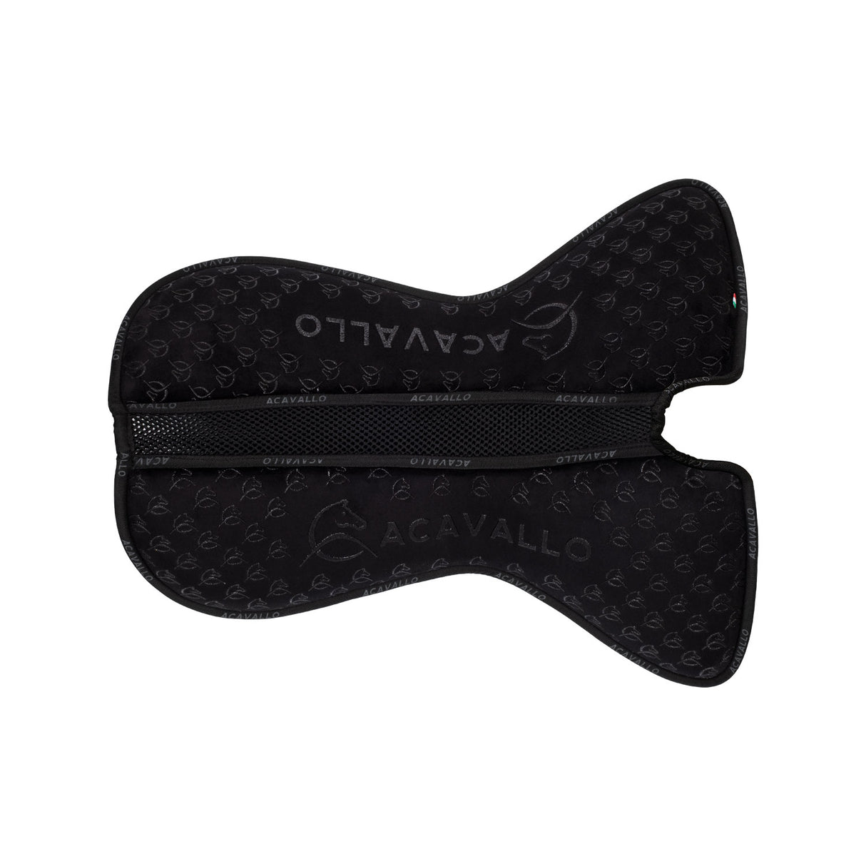 Acavallo Pad Mf Ds Sw-3Ds Suede Internal Silicone Grip Flat #colour_black
