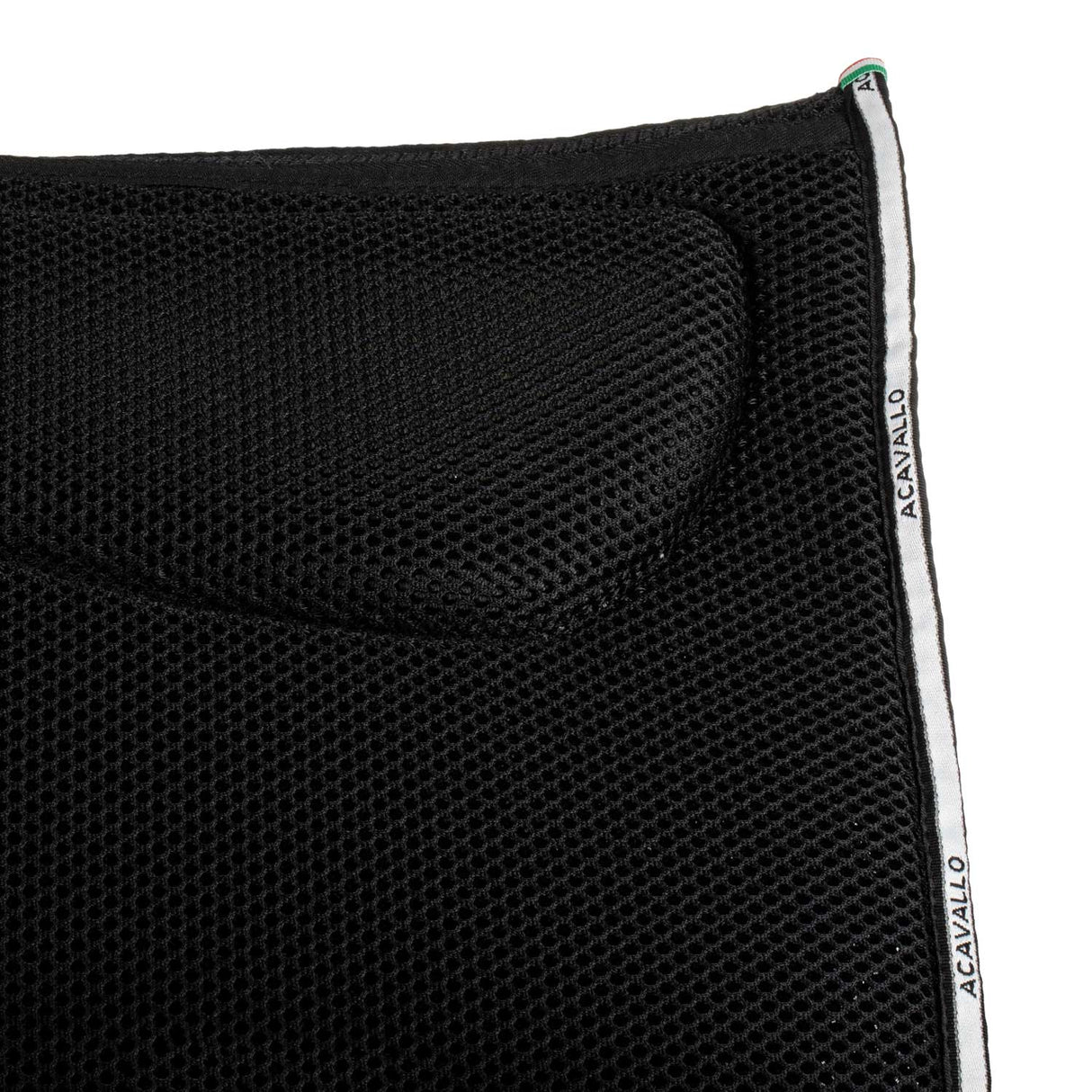 Acavallo Saddle Pad JS CW-3Ds Memory Foam 3D Spacer #colour_black