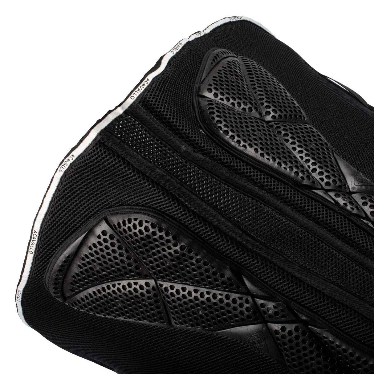 Acavallo Saddle Pad DS CW-3Ds Memory Foam 3D Spacer Gel Grip #colour_black