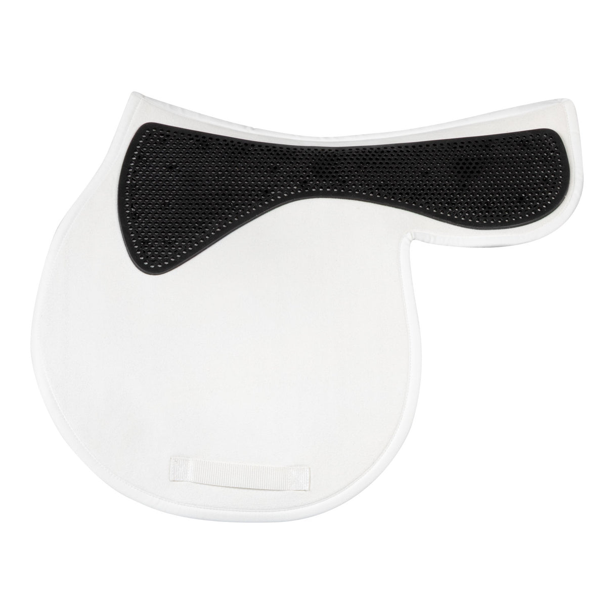 Acavallo Twin Sided Jumping Numnah Saddle Pad Gel Classic #colour_white