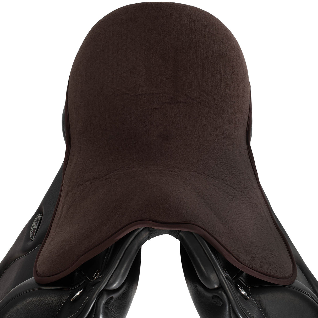 Acavallo Dressage 10mm Gel Seat Saver Dri-Lex #colour_brown