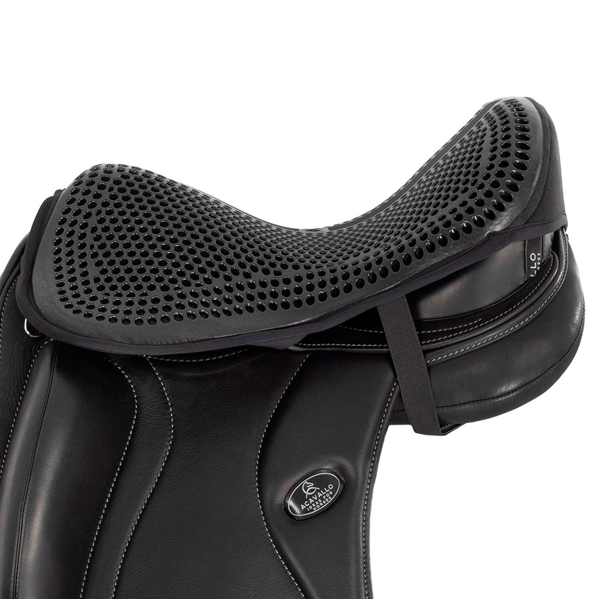 Acavallo Standard Seat Saver Dressage Classic Gel-Out Dri-Lex 20mm #colour_black