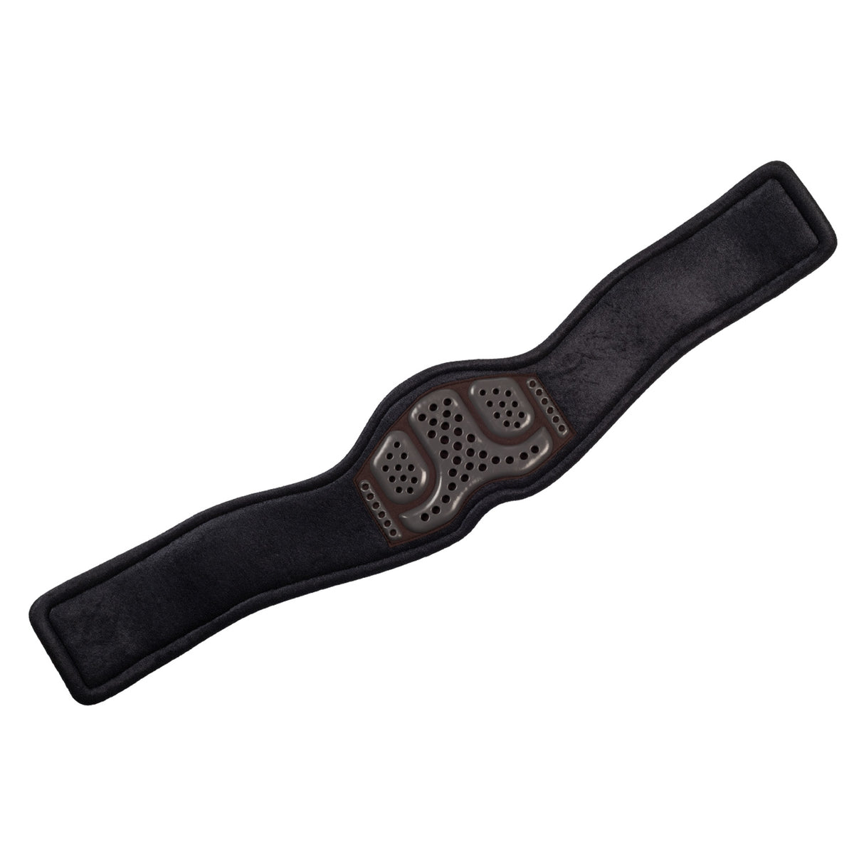 Acavallo Anatomical Dressage Girth Gel Pvc #colour_brown