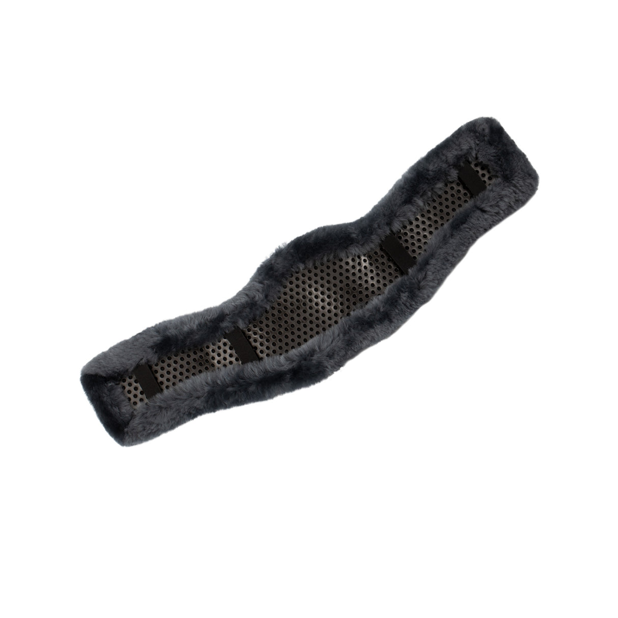 Acavallo Short Girth Sleeve Classic Gel Sheepskin #colour_grey