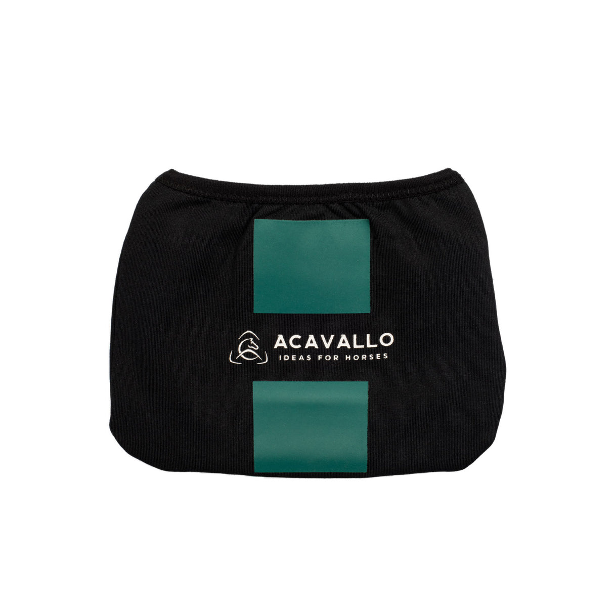 Acavallo Stirrup Covers With Logo #colour_black