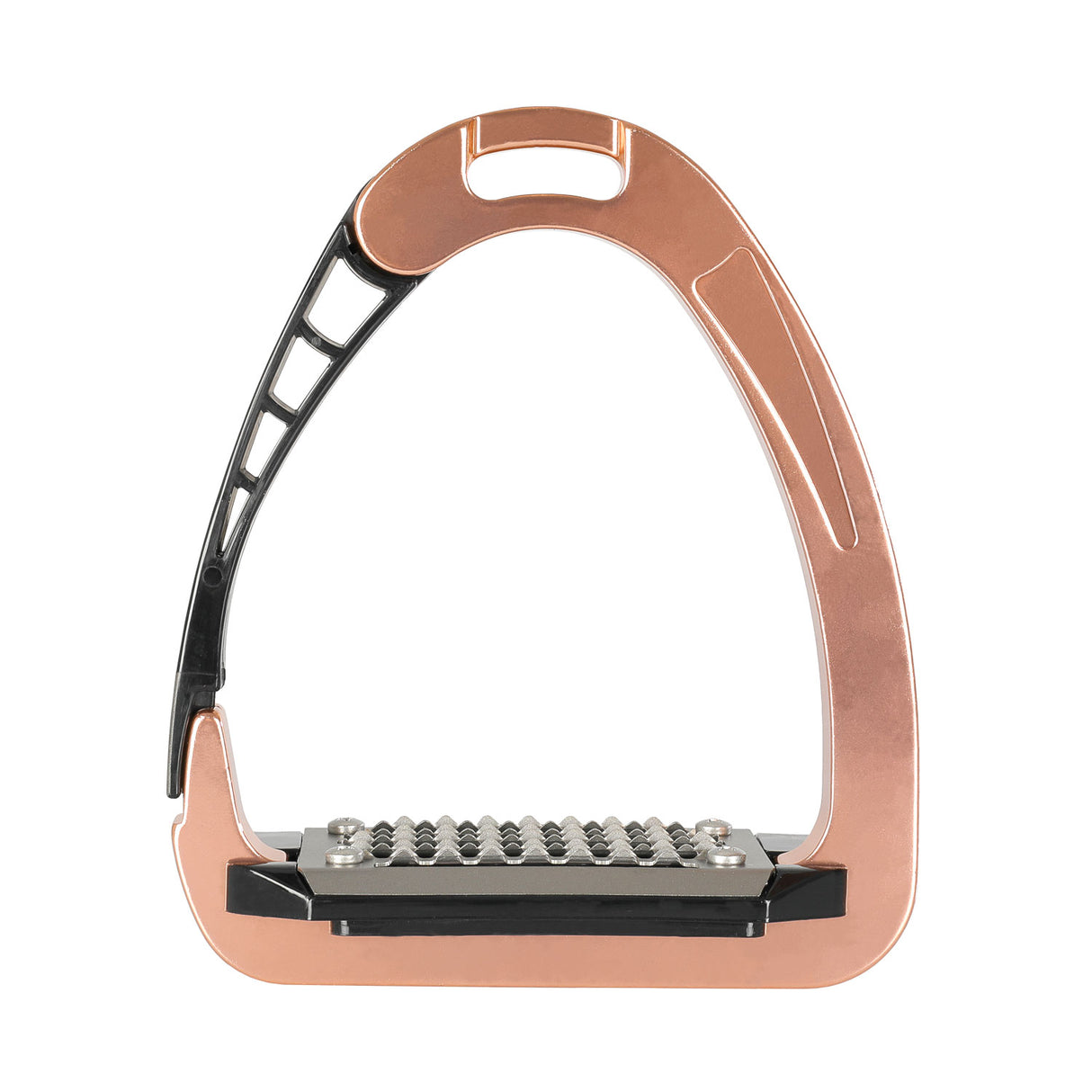 Acavallo Arena Alupro Stirrups #colour_rose-gold