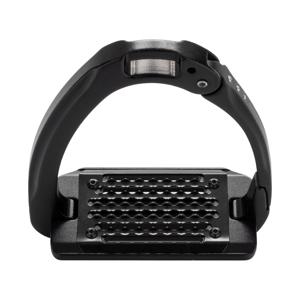 Acavallo Arena Aluplus 2.0 Stirrups Crystals #colour_black