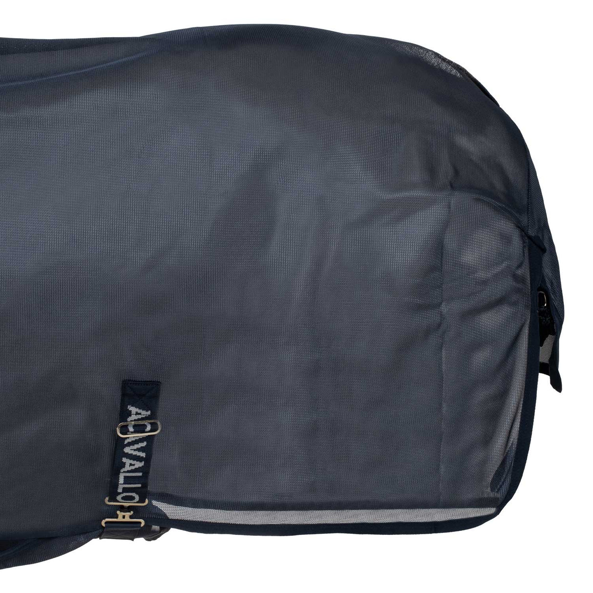 Acavallo Fly Rug In Breathable Fabric With Mask And Neck Cover #colour_blue