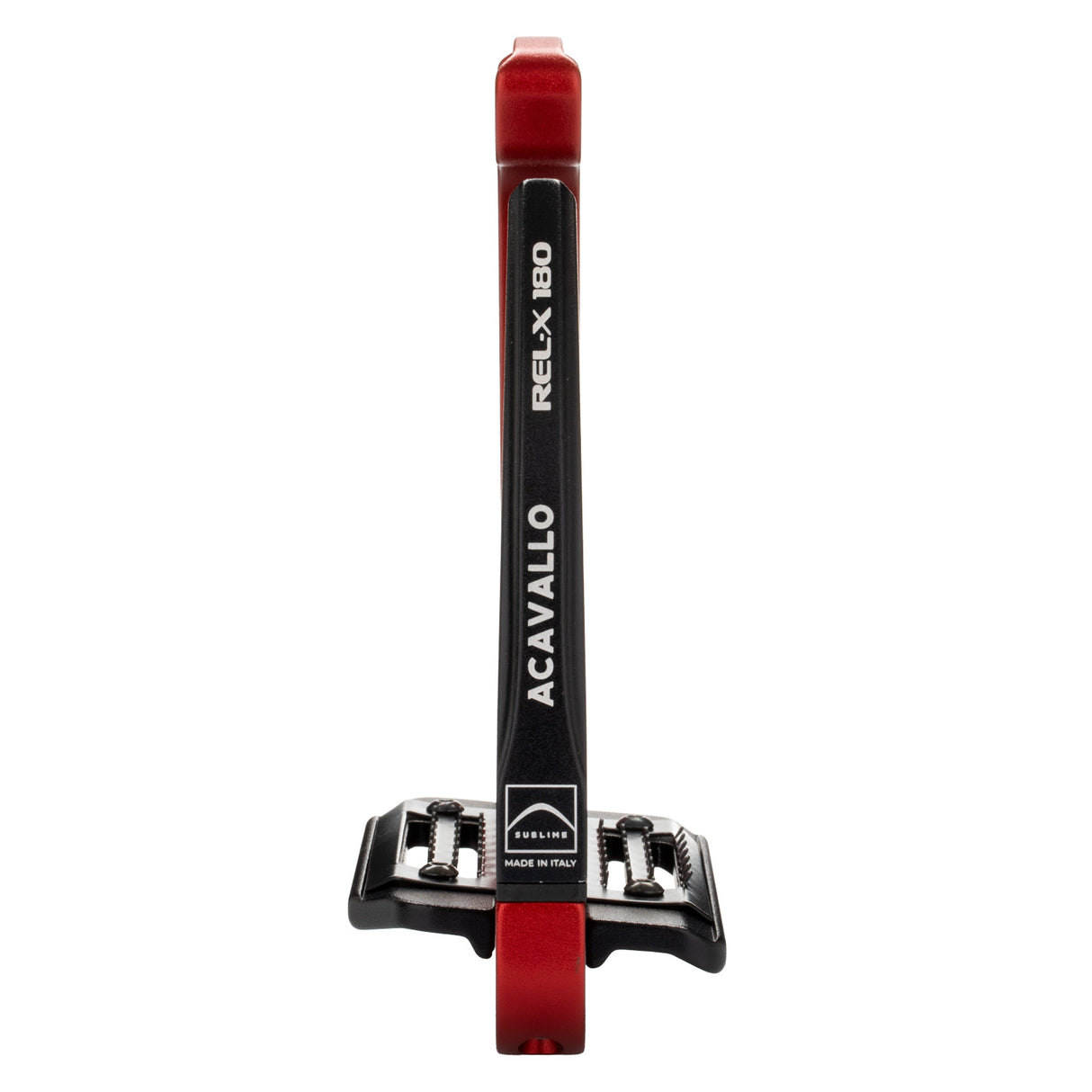 Acavallo Rel-X 180 Stirrups #colour_crimson-red