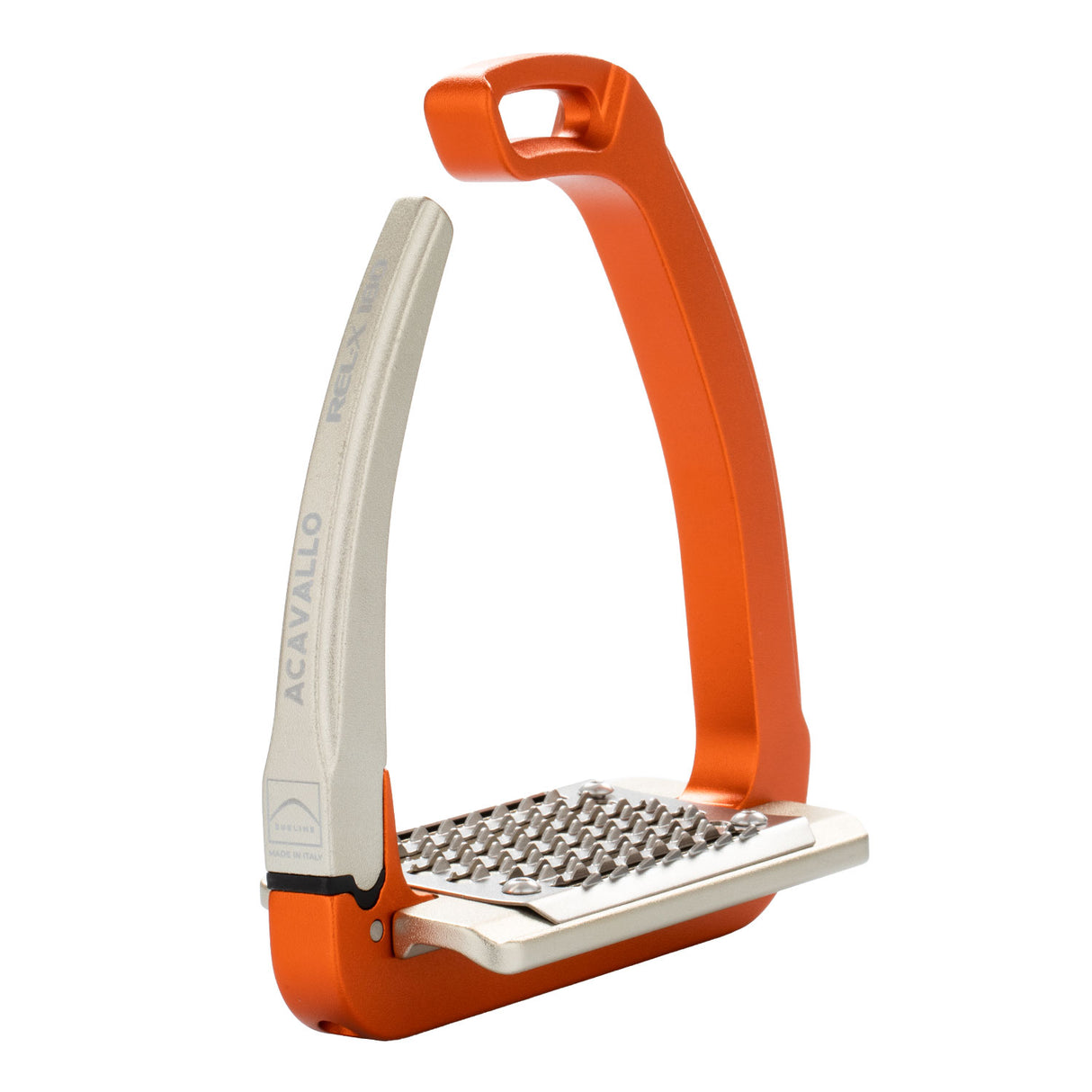 Acavallo Rel-X 180 Stirrups #colour_orange