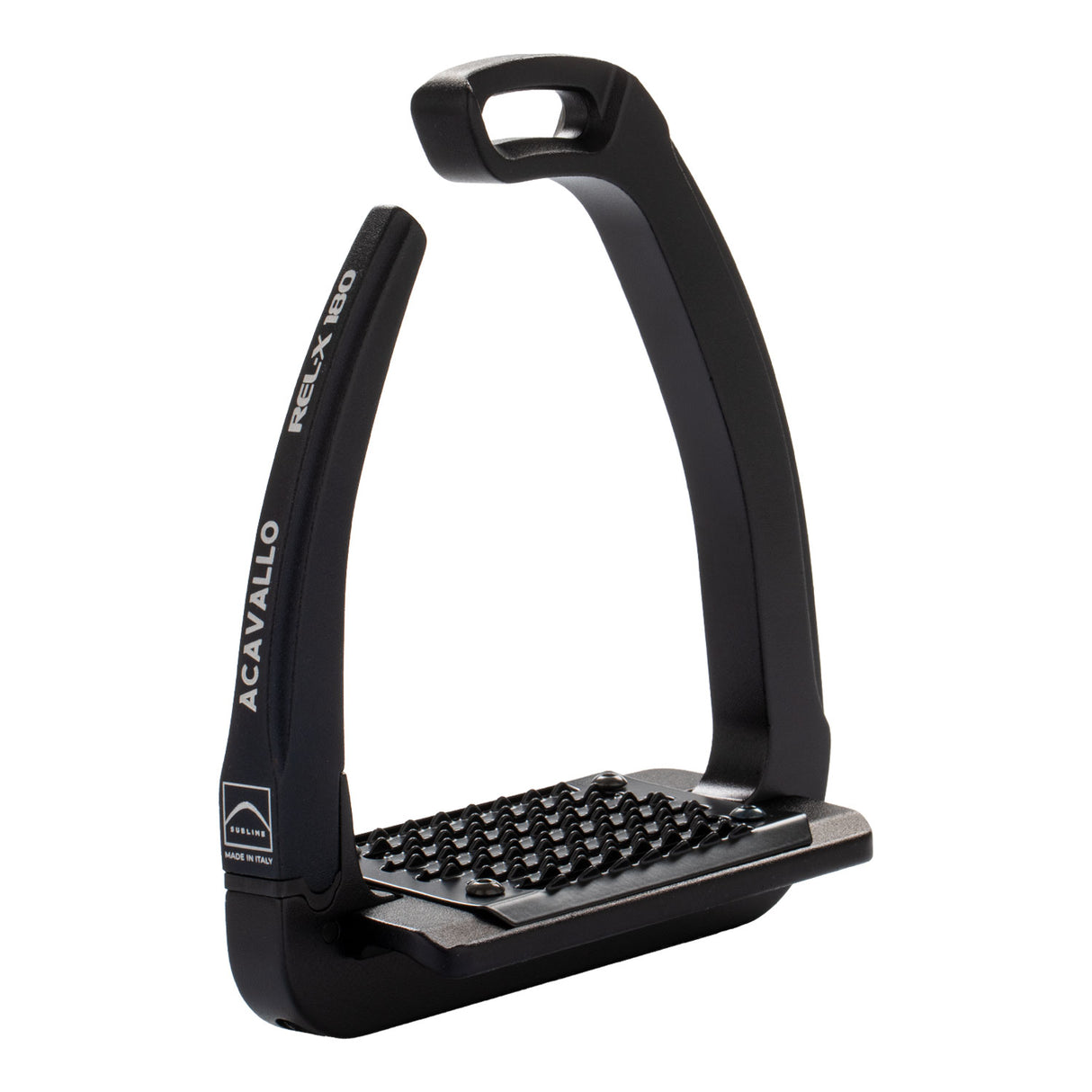 Acavallo Rel-X 180 Stirrups #colour_total-black