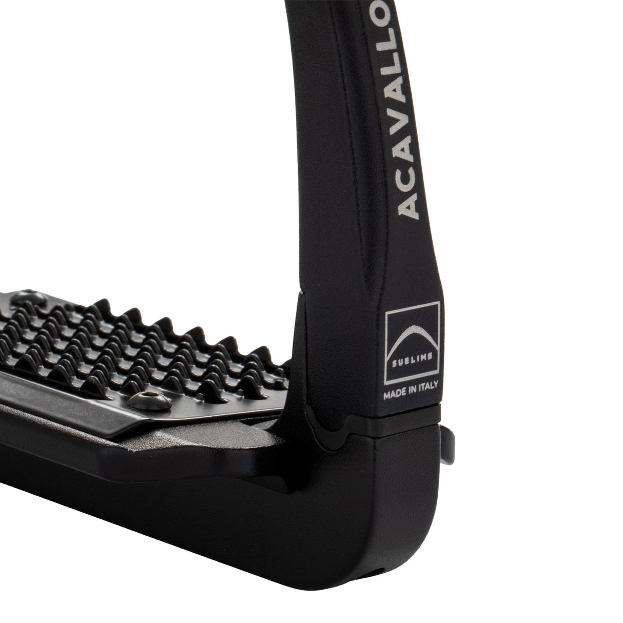 Acavallo Rel-X 180 Stirrups #colour_total-black