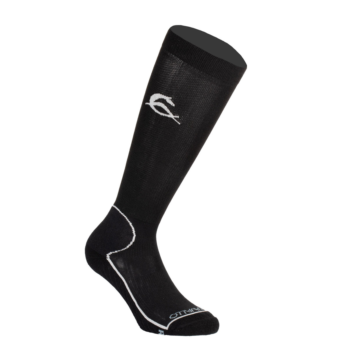 Acavallo Seamless Deocell Socks #colour_black
