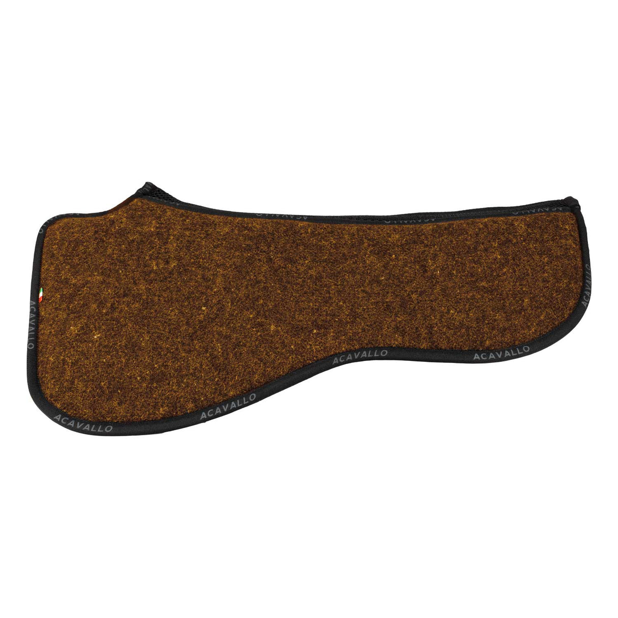 Acavallo Pad Mf Ds Sw-3Ds Double Felt Flat #colour_brown