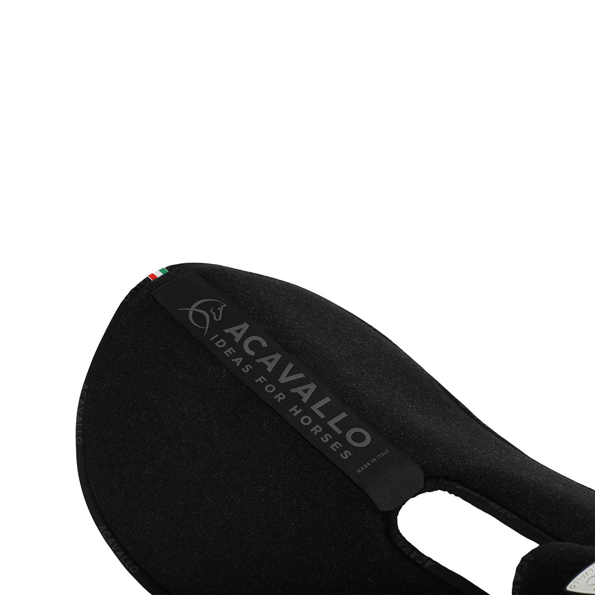 Pad Piuma WFS Pocket Double Felt Front & Rear Riser #colour_black