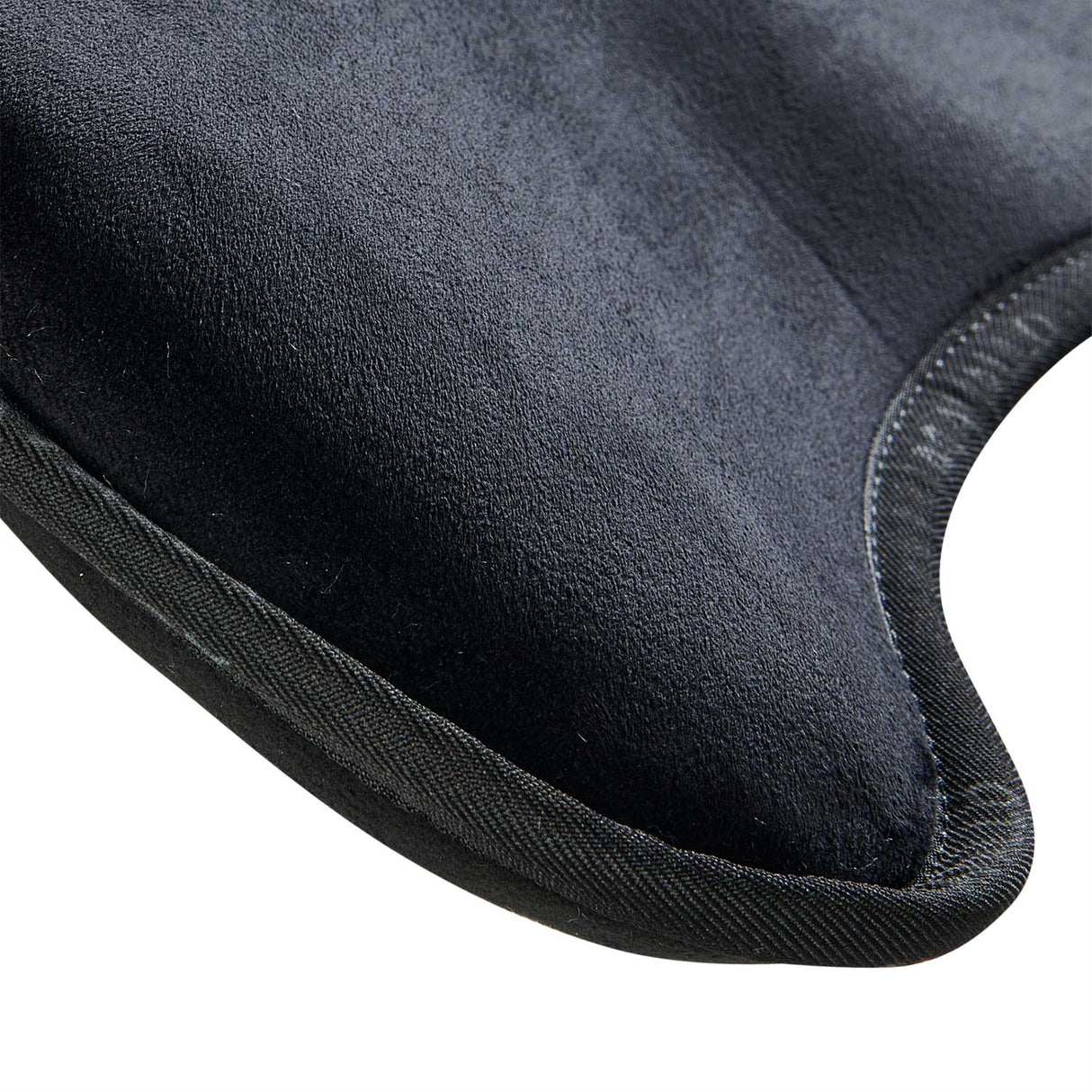 Acavallo Pad Piuma-FS WFS-FS Pocket Suede Front & Rear Riser #colour_black