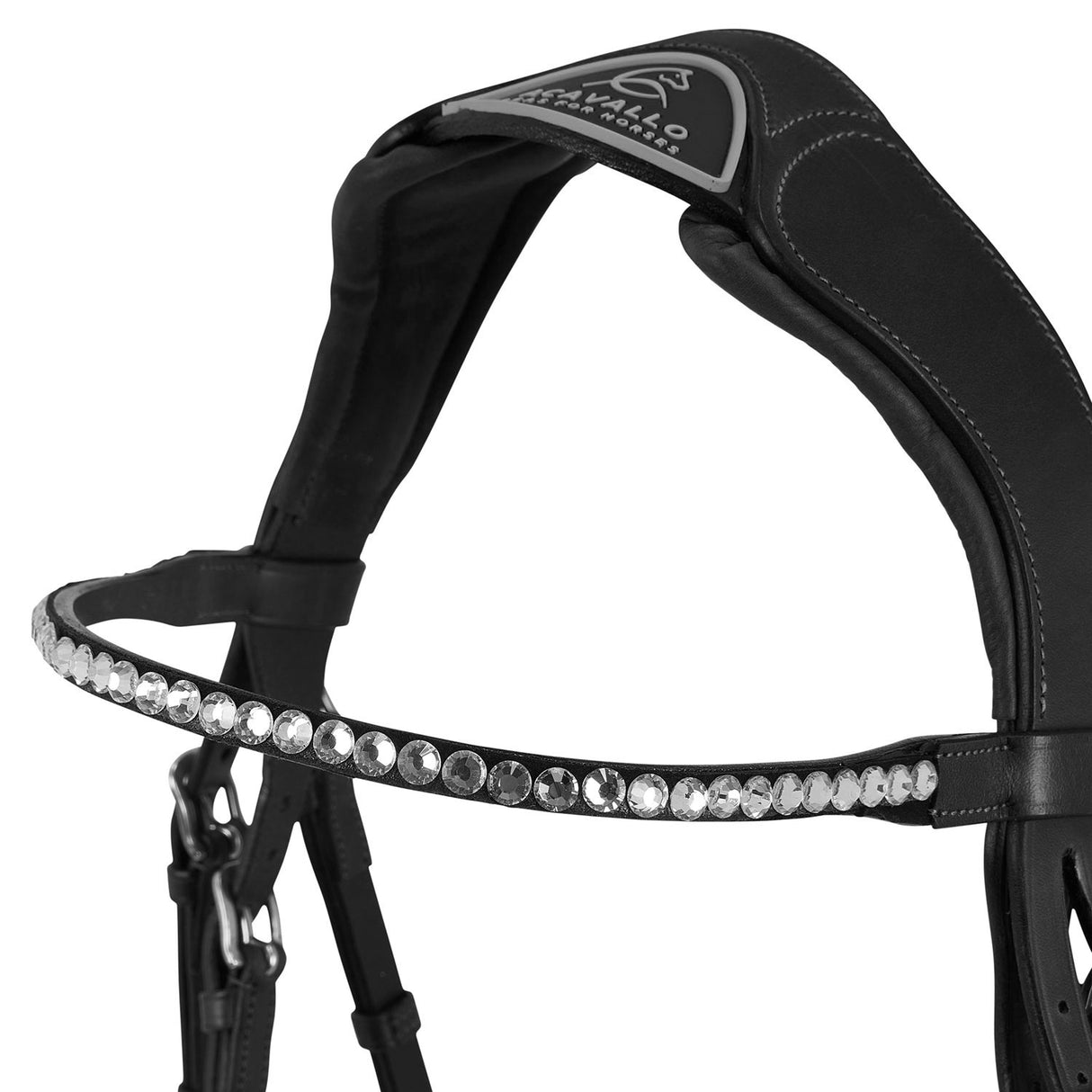 Acavallo Cupido Bridle Calfskin #colour_black