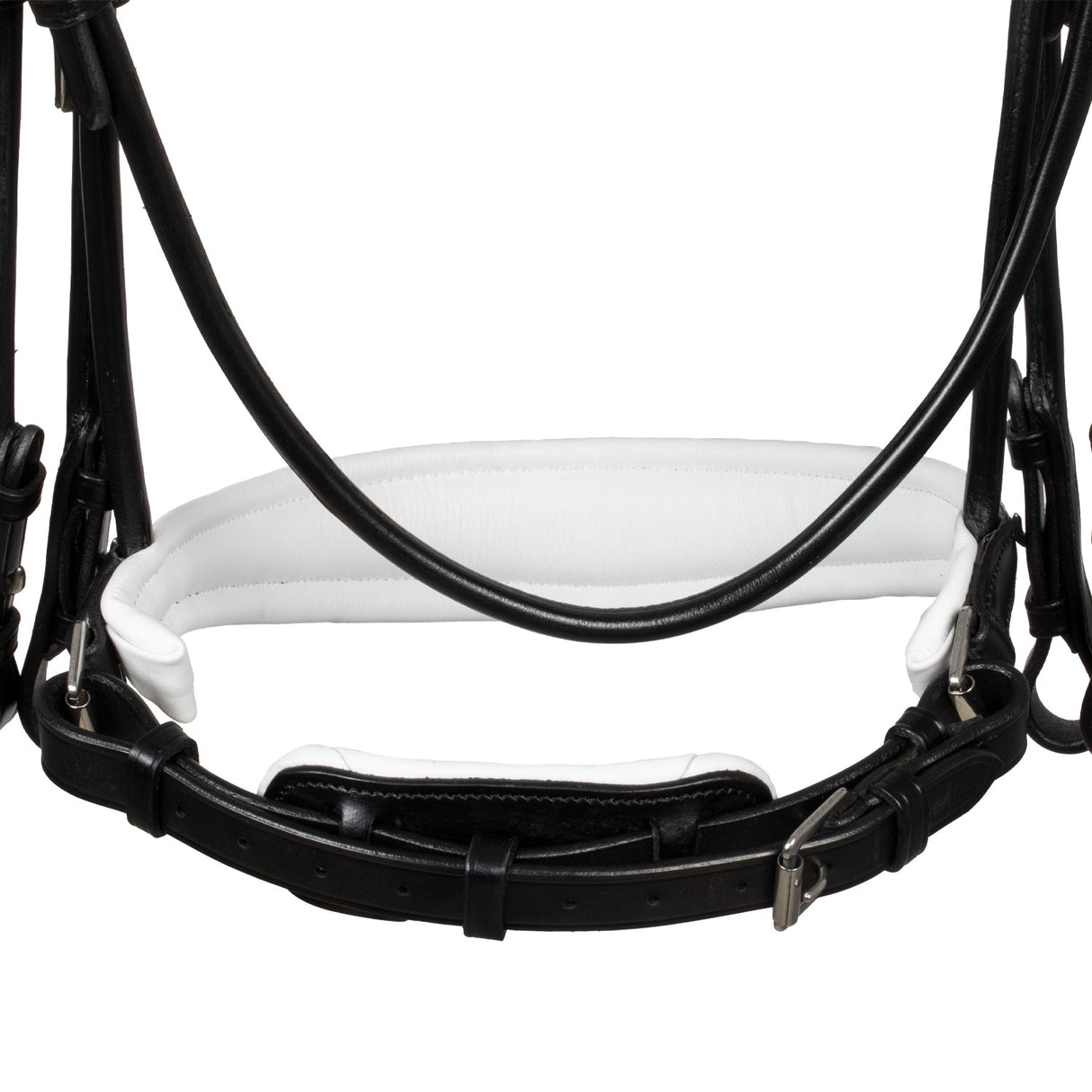 Acavallo Giocanda Bridle Calfskin & Double Reins #colour_black