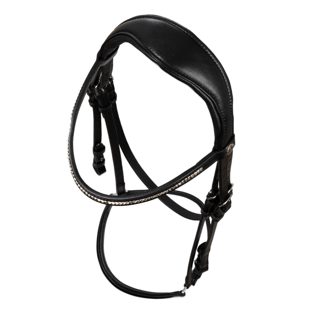 Acavallo Dama Bridle Calfskin #colour_black
