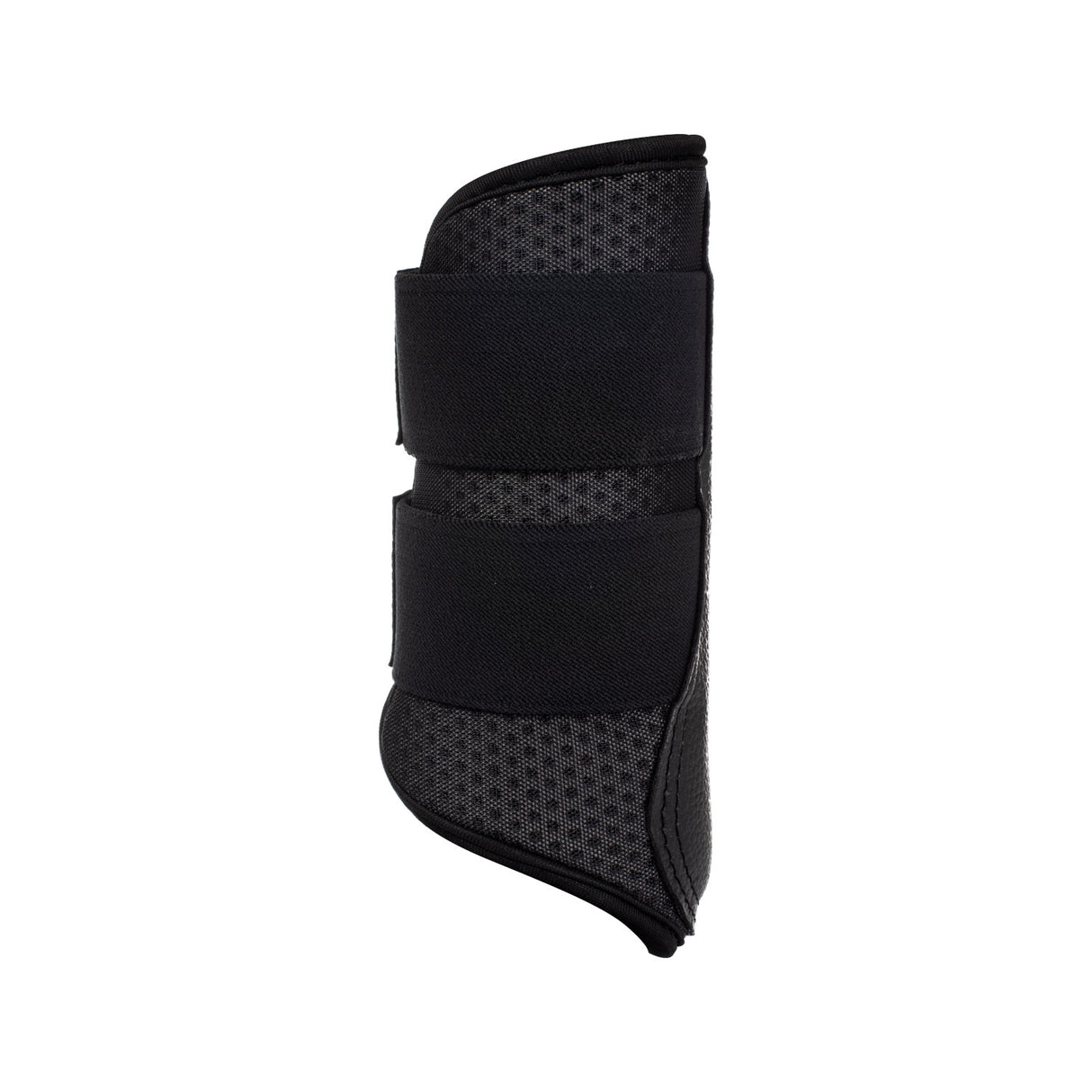 Acavallo Front Brushing Boots Perforated Neoprene #colour_black