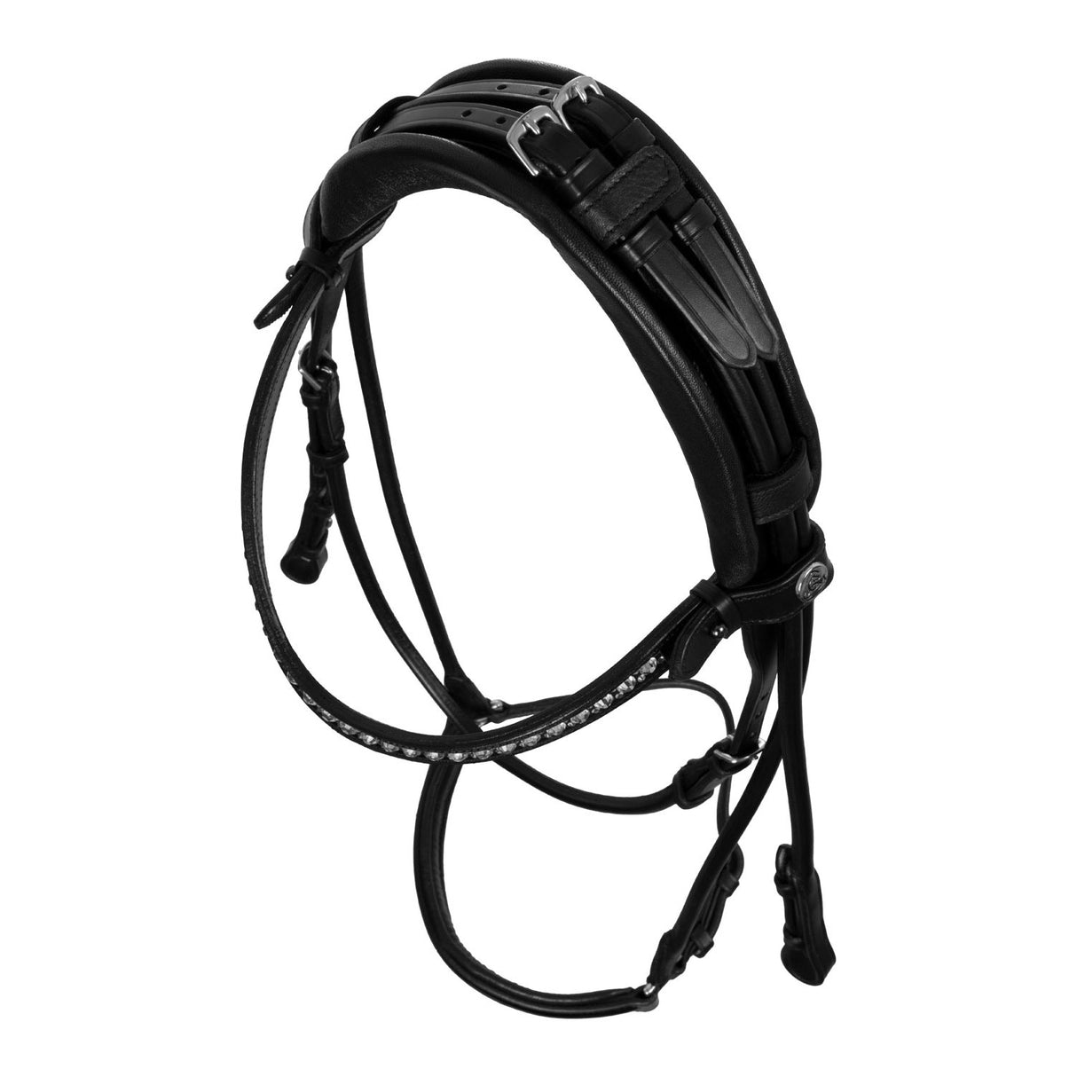 Acavallo Girasole Bridle Calfskin #colour_black