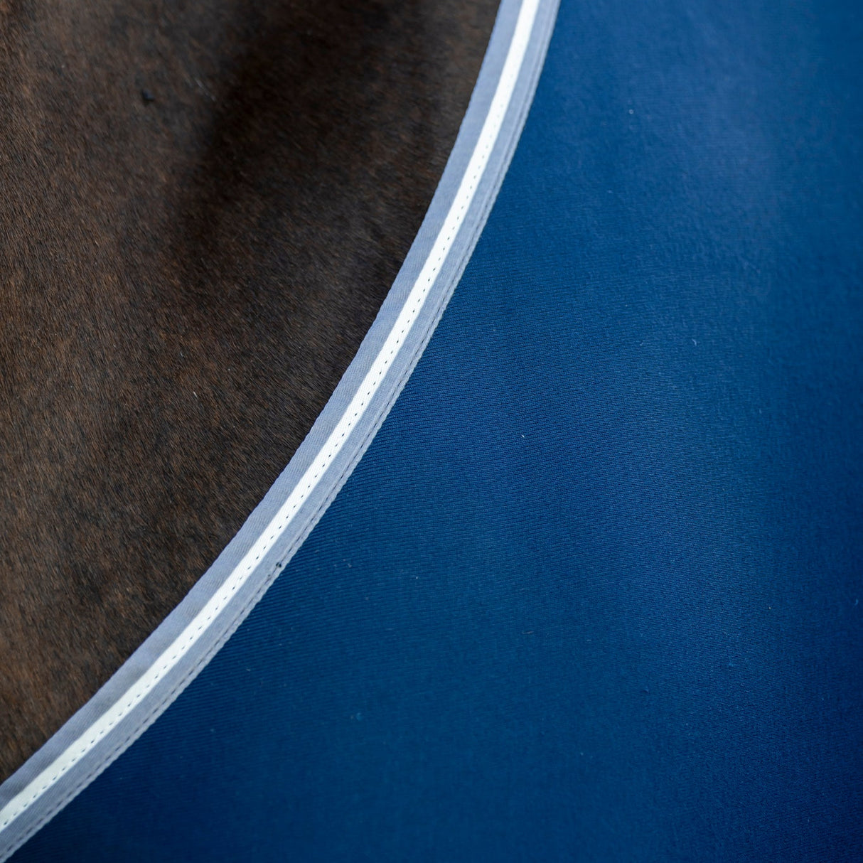 Horseware Ireland Amigo Jersey Pony Cooler #colour-navy-titanium-grey-silver