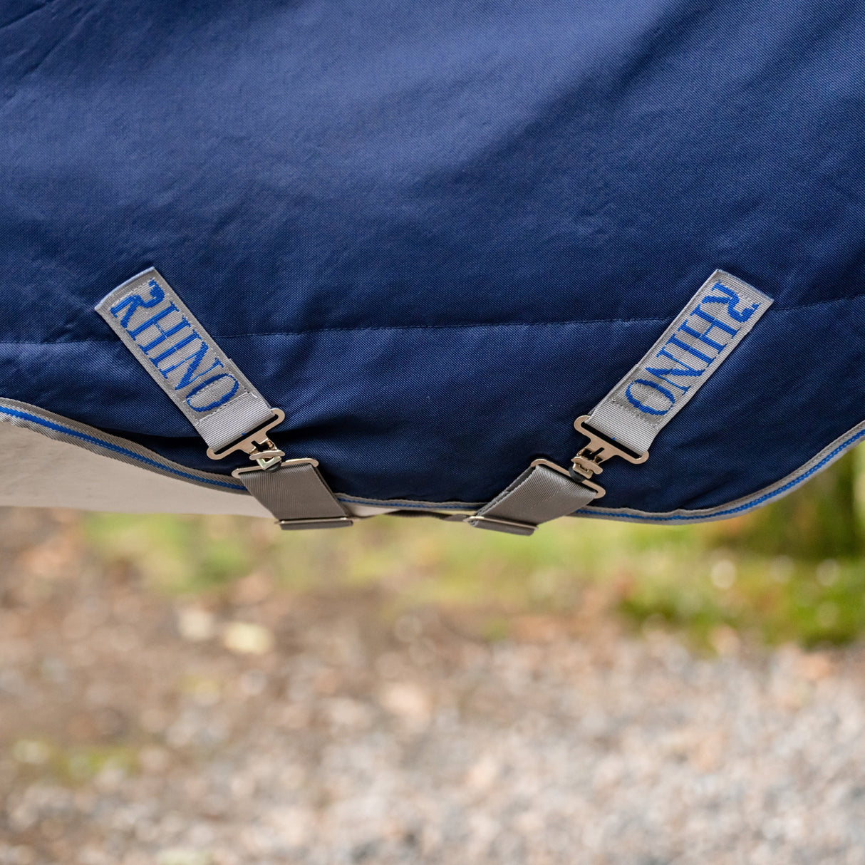 Horseware Ireland Rhino Pony Plus 0g #colour_navy-titanium-grey-classic-blue