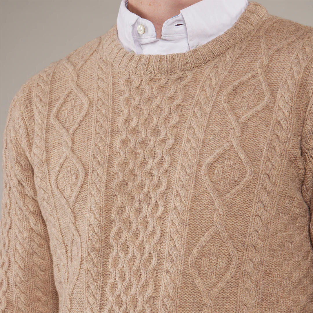 Toggi Men's Arthur Crew Neck Jumper #colour_barley