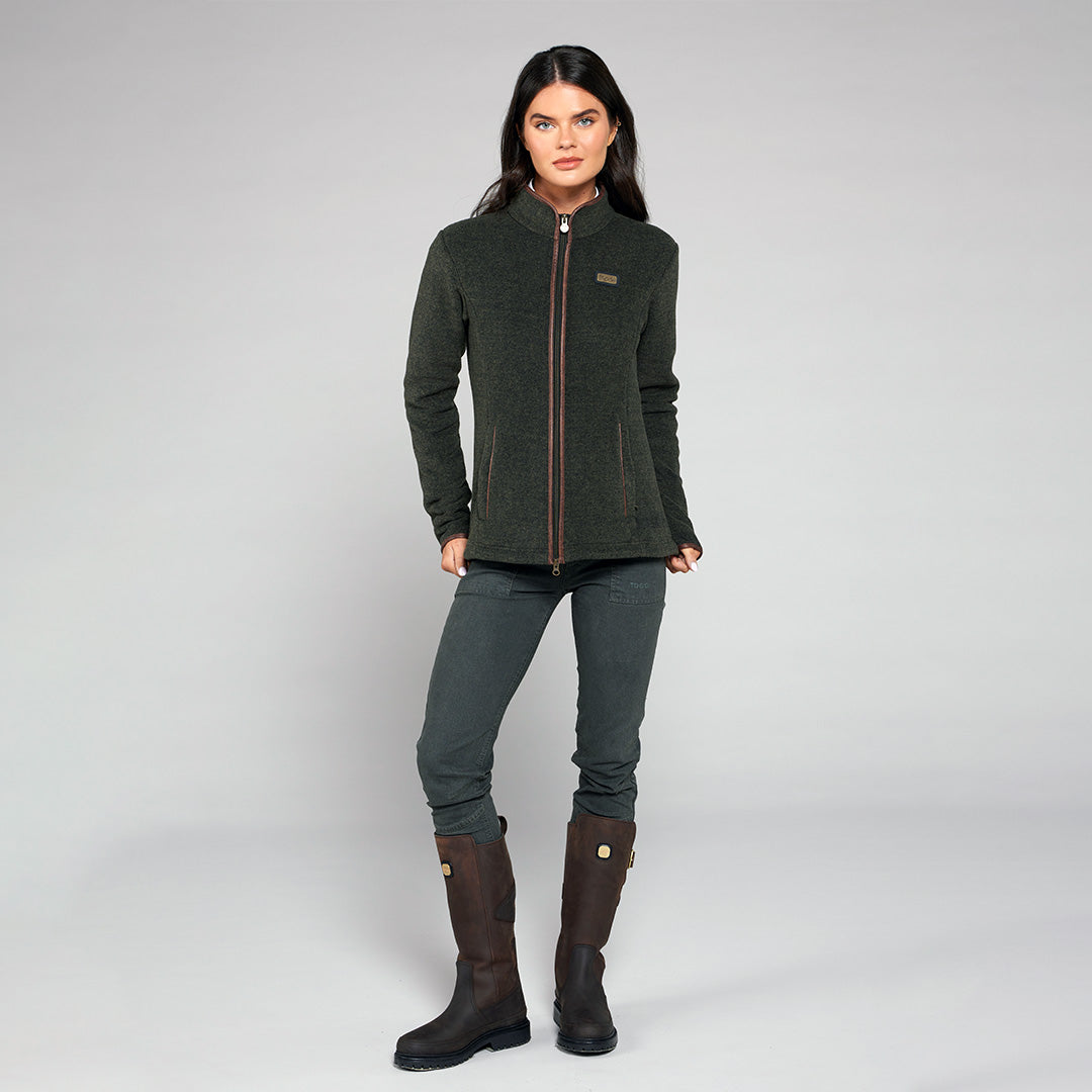 Toggi Britannia Fleece Jacket #colour_forest-green
