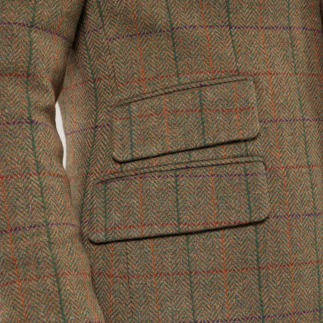 Toggi Men's Campbell Tweed Hacking Jacket #colour_castleton-tweed