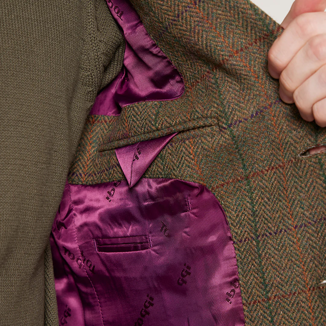 Toggi Men's Campbell Tweed Hacking Jacket #colour_castleton-tweed