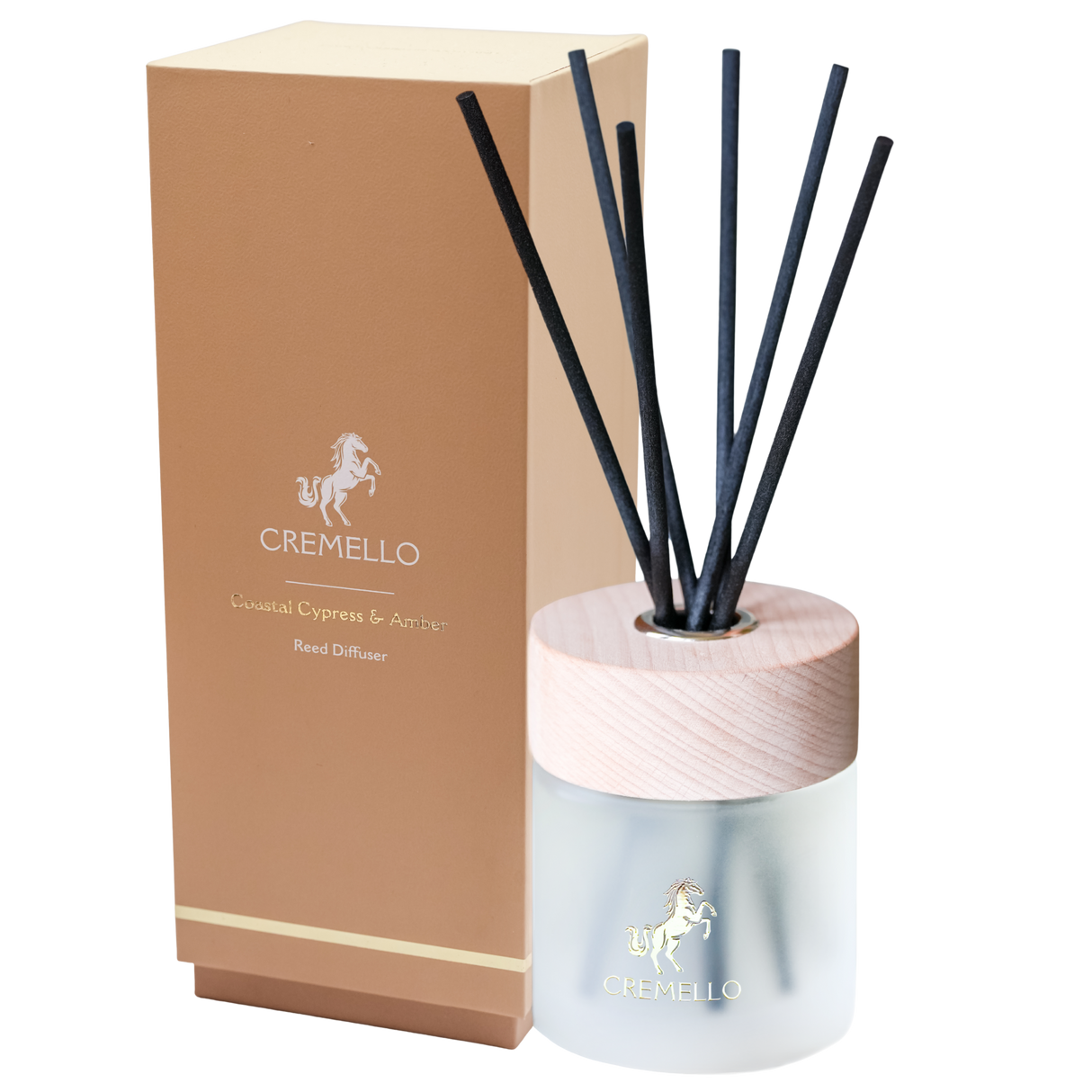 Cremello Coastal Cypress & Amber Diffuser