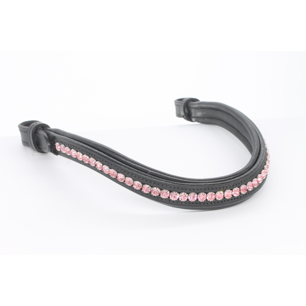 Mackey Baby Pink Sparkle Browband #colour_black