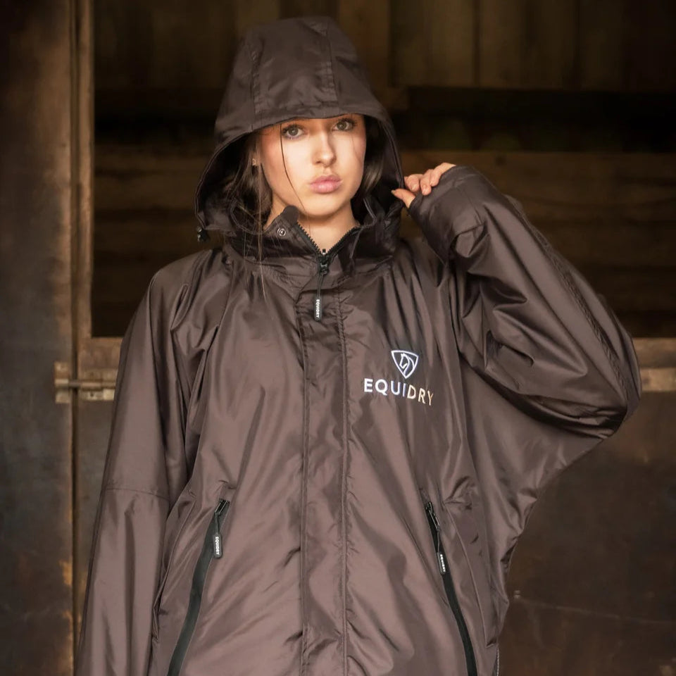 EQUIDRY Women's Thin Fleece Evolution #colour_rich-brown