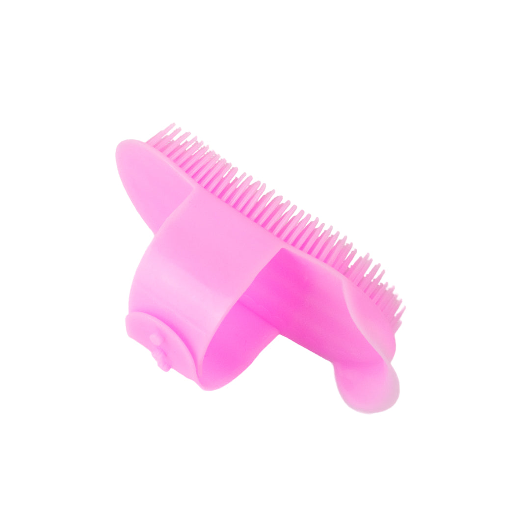 GS Equestrian & Country Plastic Curry Comb #colour_pink