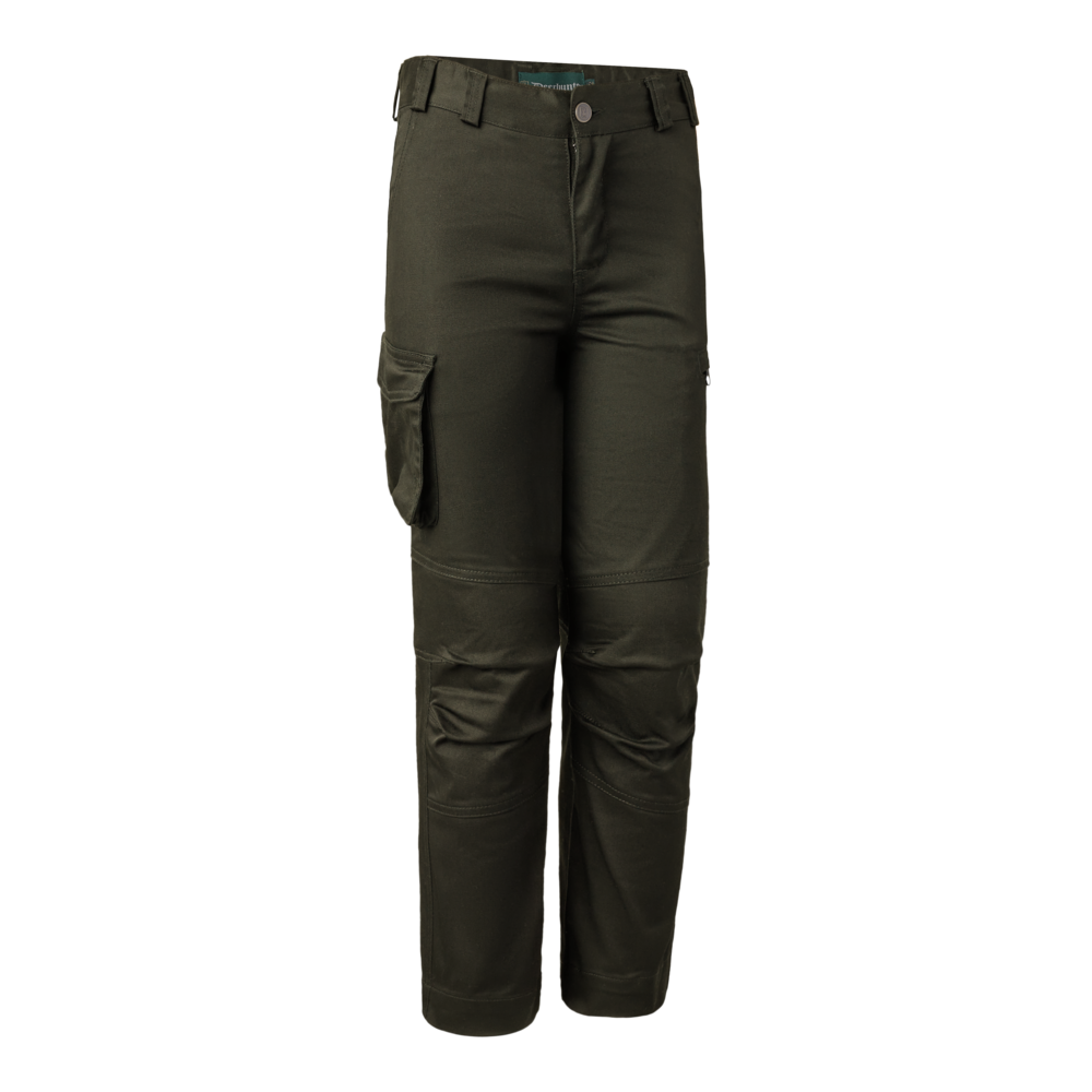Deerhunter Youth Traveler Trousers #colour_rifle-green