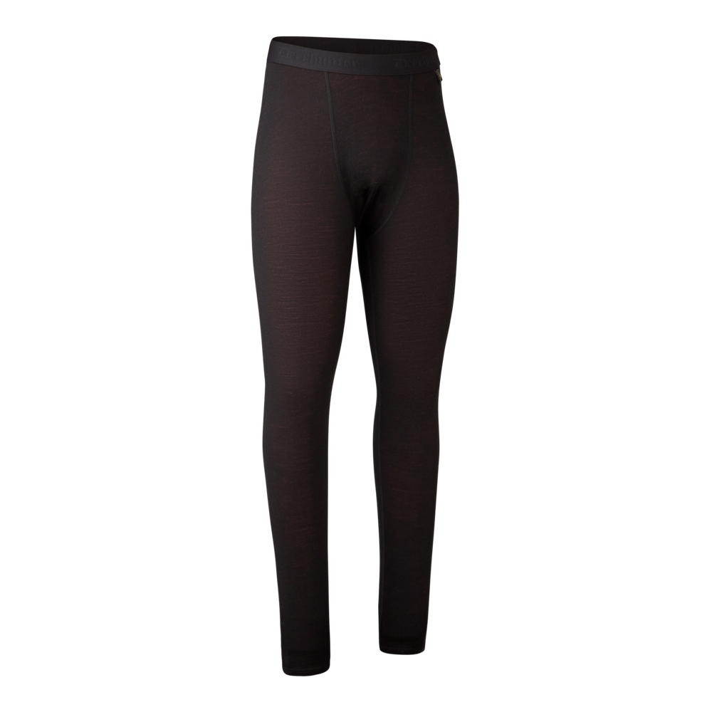 Deerhunter Men's Quinn Merino Long Johns #colour_black-oak