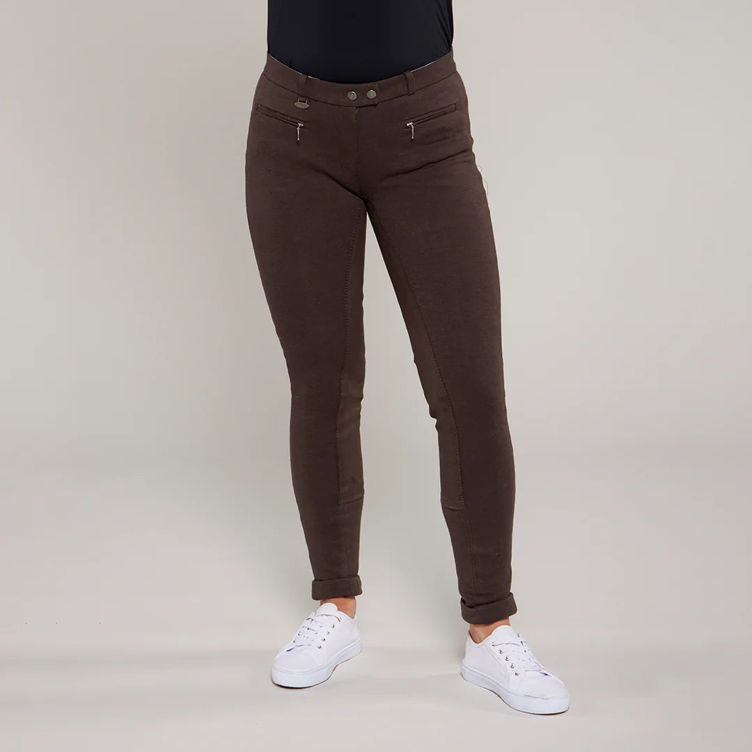 Toggi Derby Ladies Jodhpur #colour_chocolate