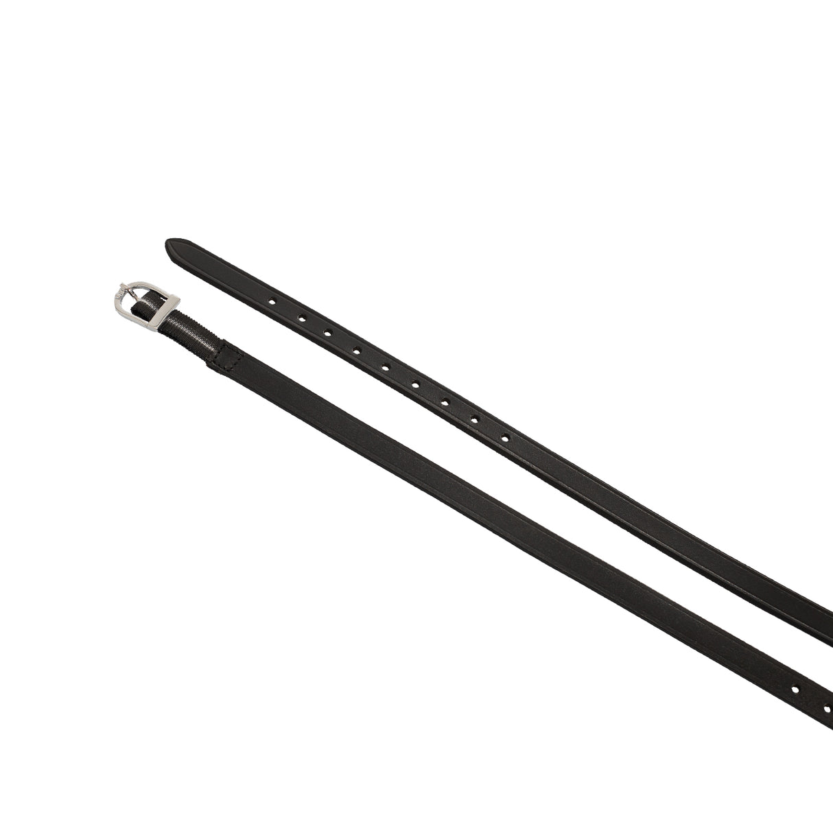 Equestro Laces For Spurs In Leather And Elastic Insert