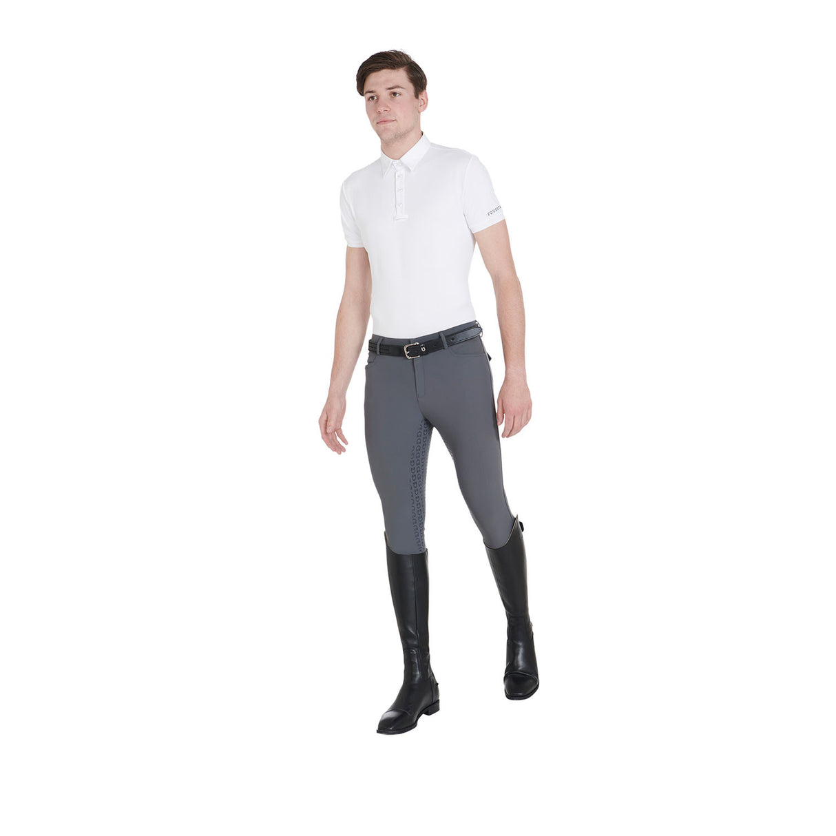 Men's slim fit full grip breeches