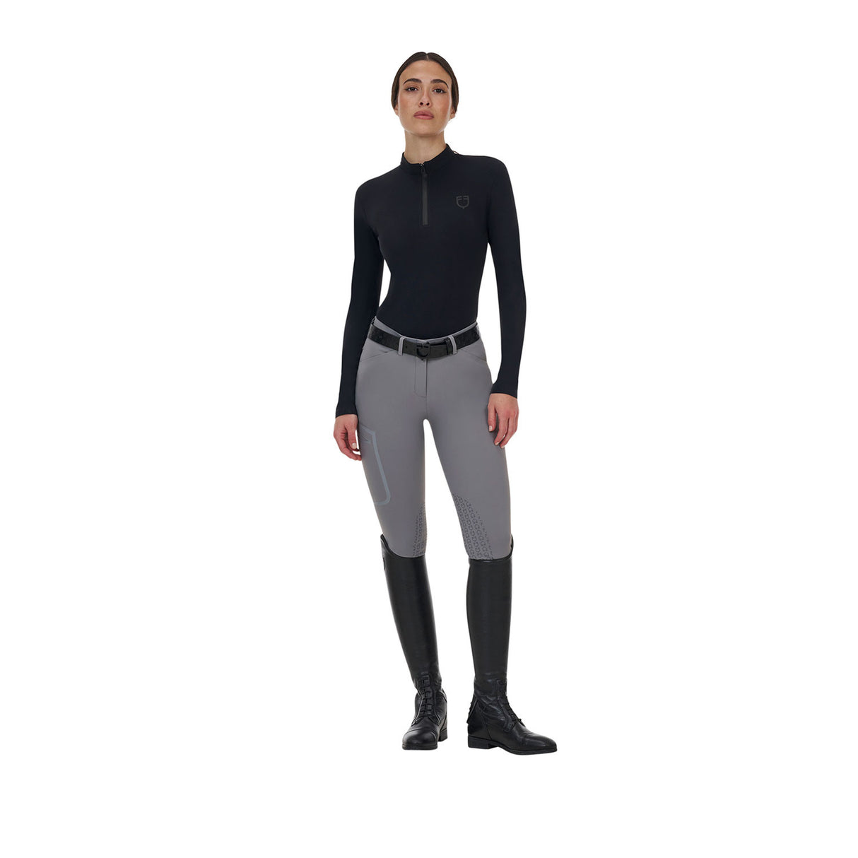 Equestro Ridertechnology women's slim fit breeches heat-sealed seams