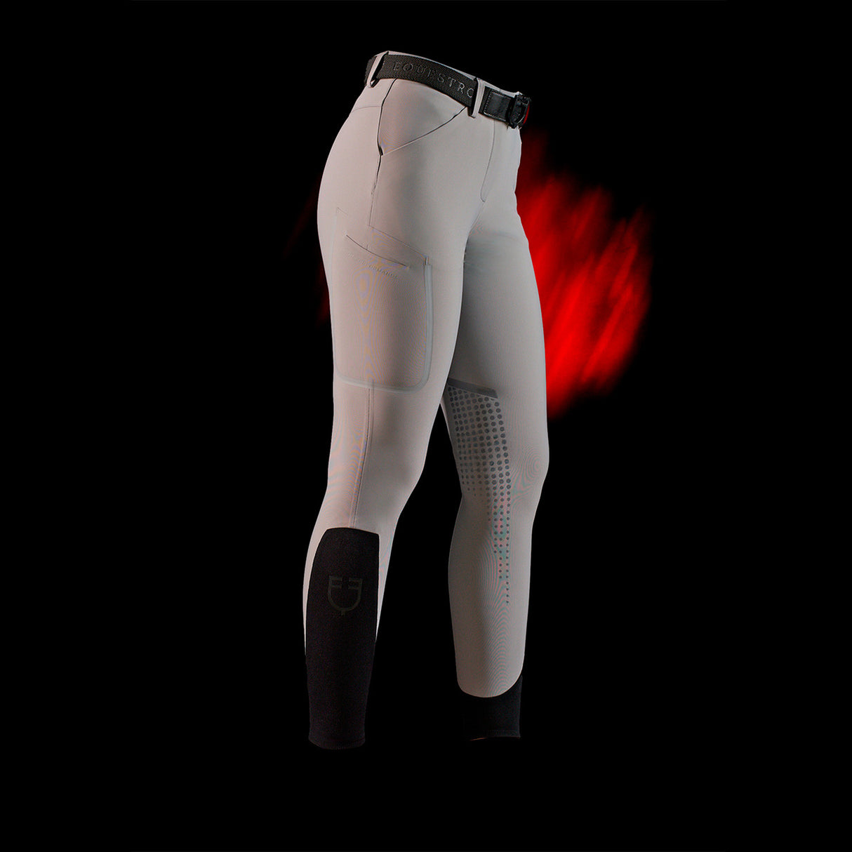 Equestro Ridertechnology women's slim fit breeches heat-sealed seams